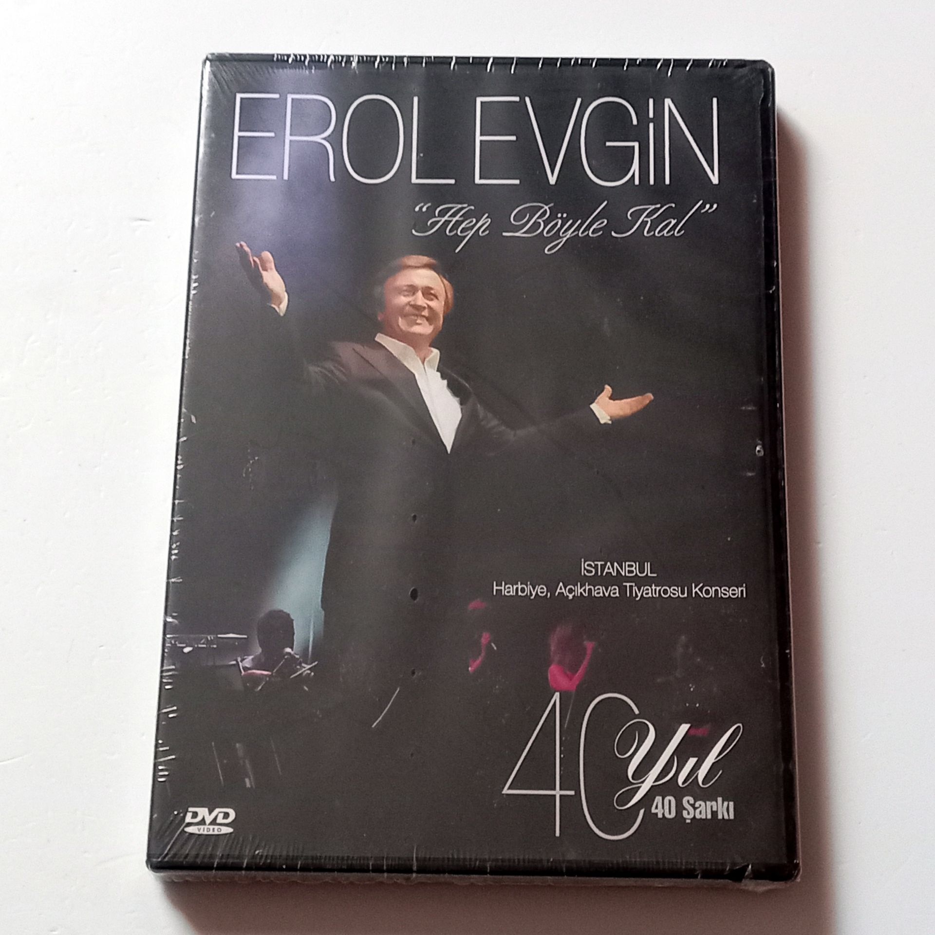 EROL EVGİN - HEP BÖYLE KAL  - DVD AMBALAJINDA SIFIR