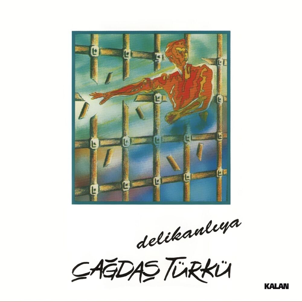 ÇAĞDAŞ TÜRKÜ - DELİKANLIYA (1987) - LP 2023 BASIM KALAN MÜZİK SIFIR PLAK