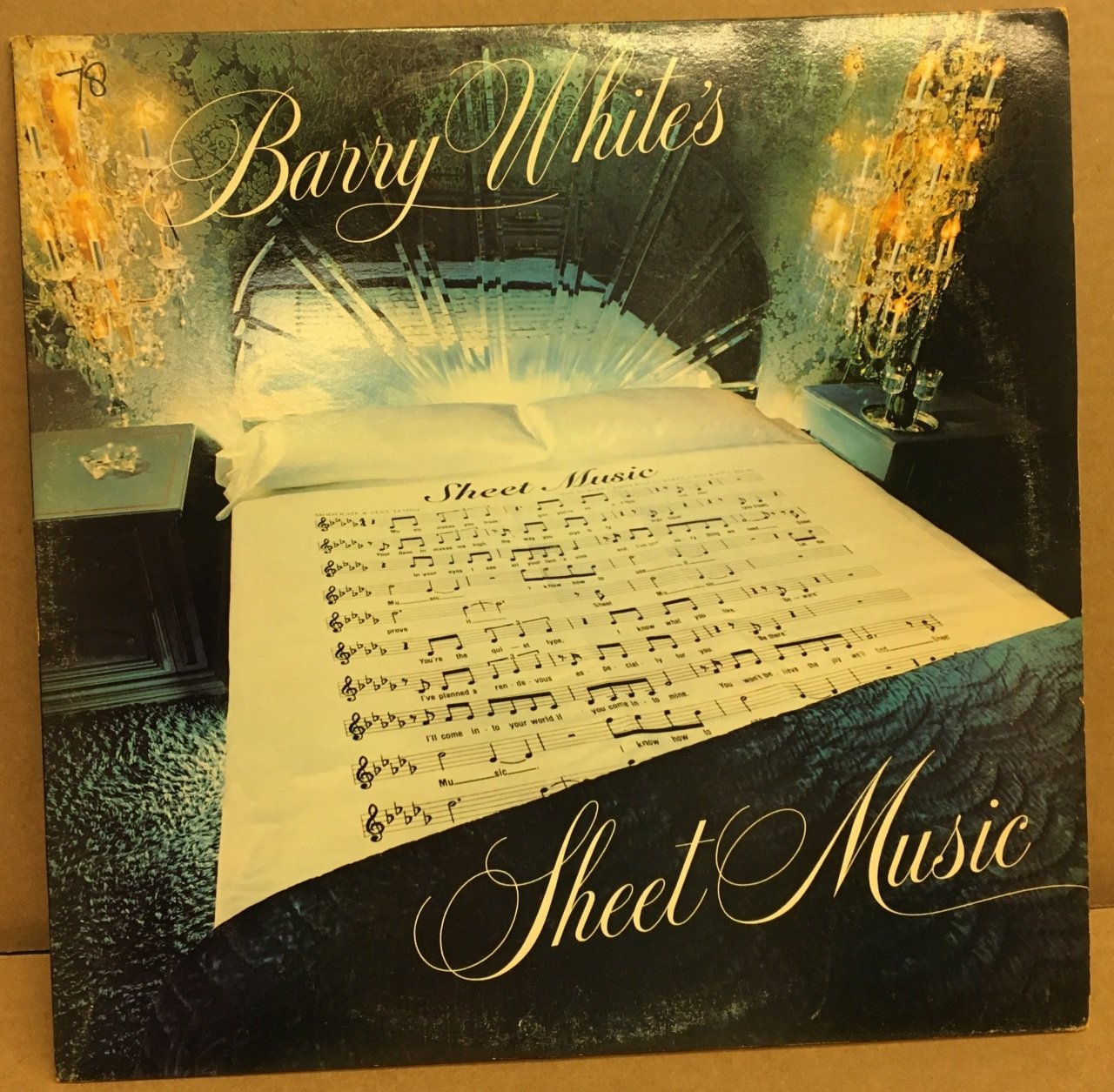 BARRY WHITE - SHEET MUSIC 2.EL PLAK