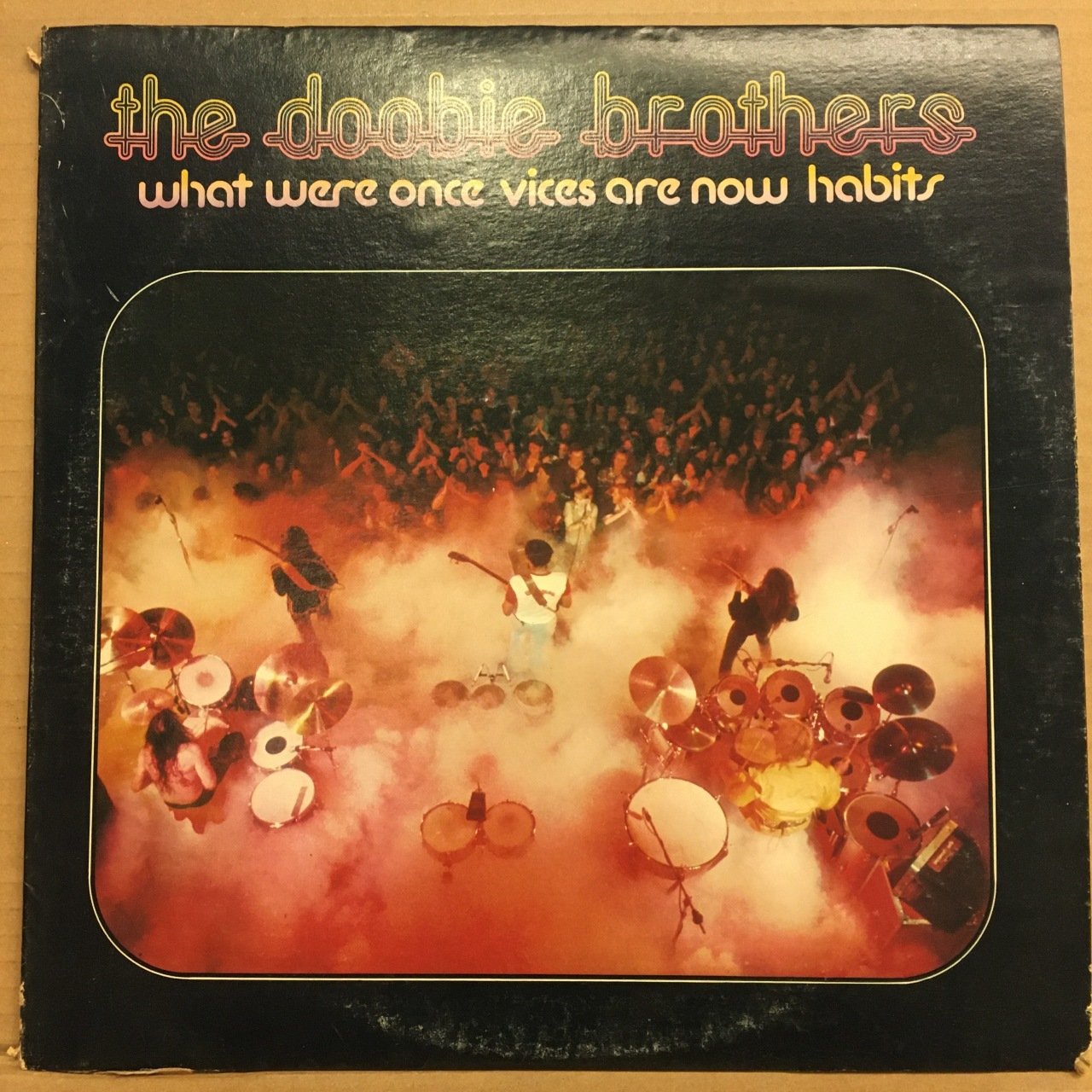 THE DOOBIE BROTHERS - WHAT WERE ONCE VICES ARE NOW HABITS (1974) - LP 2.EL PLAK
