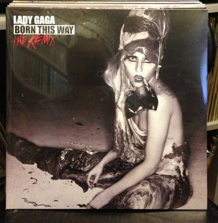 LADY GAGA - BORN THIS WAY REMIX 2LP SIFIR