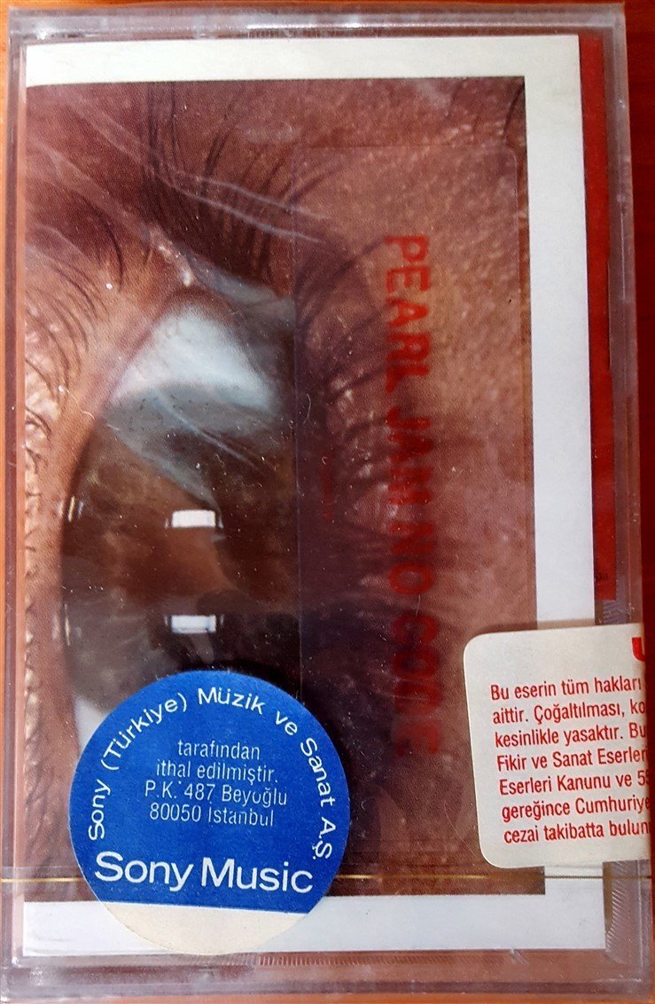 PEARL JAM - NO CODE CASSETTE MADE IN HOLLAND ''NEW''