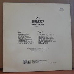 20 COLLECTOR'S RECORDS OF THE 50'S AND 60'S VOLUME 1 (1989) - LP 2.EL PLAK