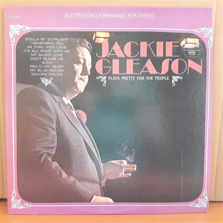 JACKIE GLEASON PLAYS PRETTY FOR THE PEOPLE - LP 2.EL PLAK