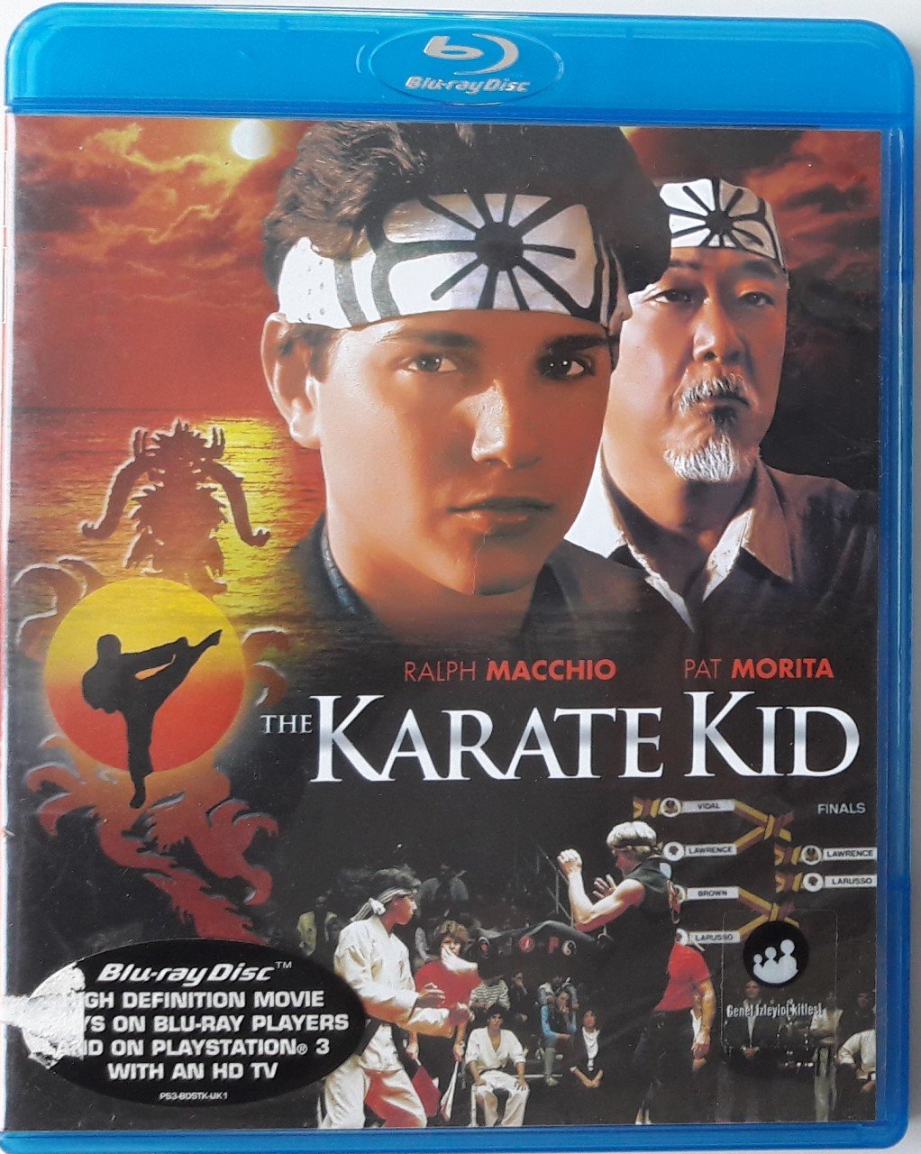 THE KARATE KID - RALPH MACCHIO - NORIYUKI MORITA - BLU-RAY 2.EL