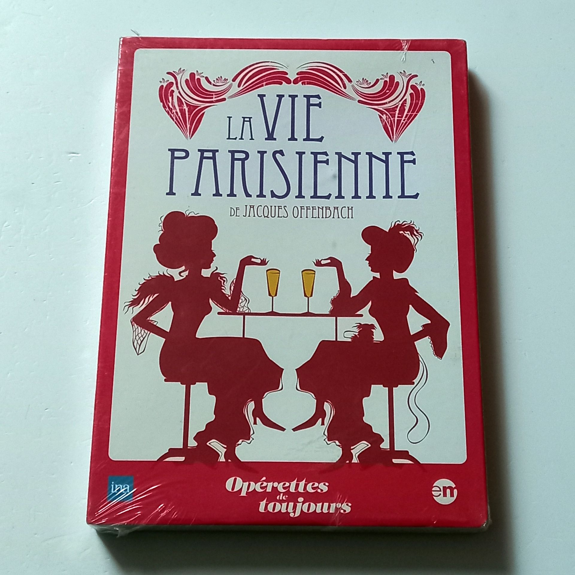 JACQUES OFFENBACH - LA VIE PARISIENNE - JEAN-PIERRE GRANVAL, JEAN DESAILLY - KOND.: ANDRE GIRARD  - DVD AMBALAJINDA SIFIR