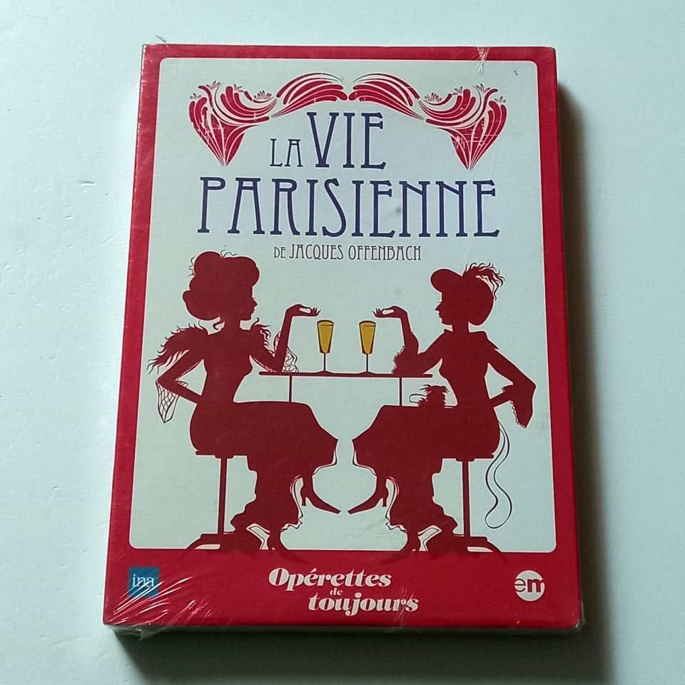 JACQUES OFFENBACH - LA VIE PARISIENNE - JEAN-PIERRE GRANVAL, JEAN DESAILLY - KOND.: ANDRE GIRARD  - DVD AMBALAJINDA SIFIR