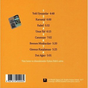 EYLEM PELİT - YEDİ UYUYANLAR (2015) - CD DIGIPAK SIFIR