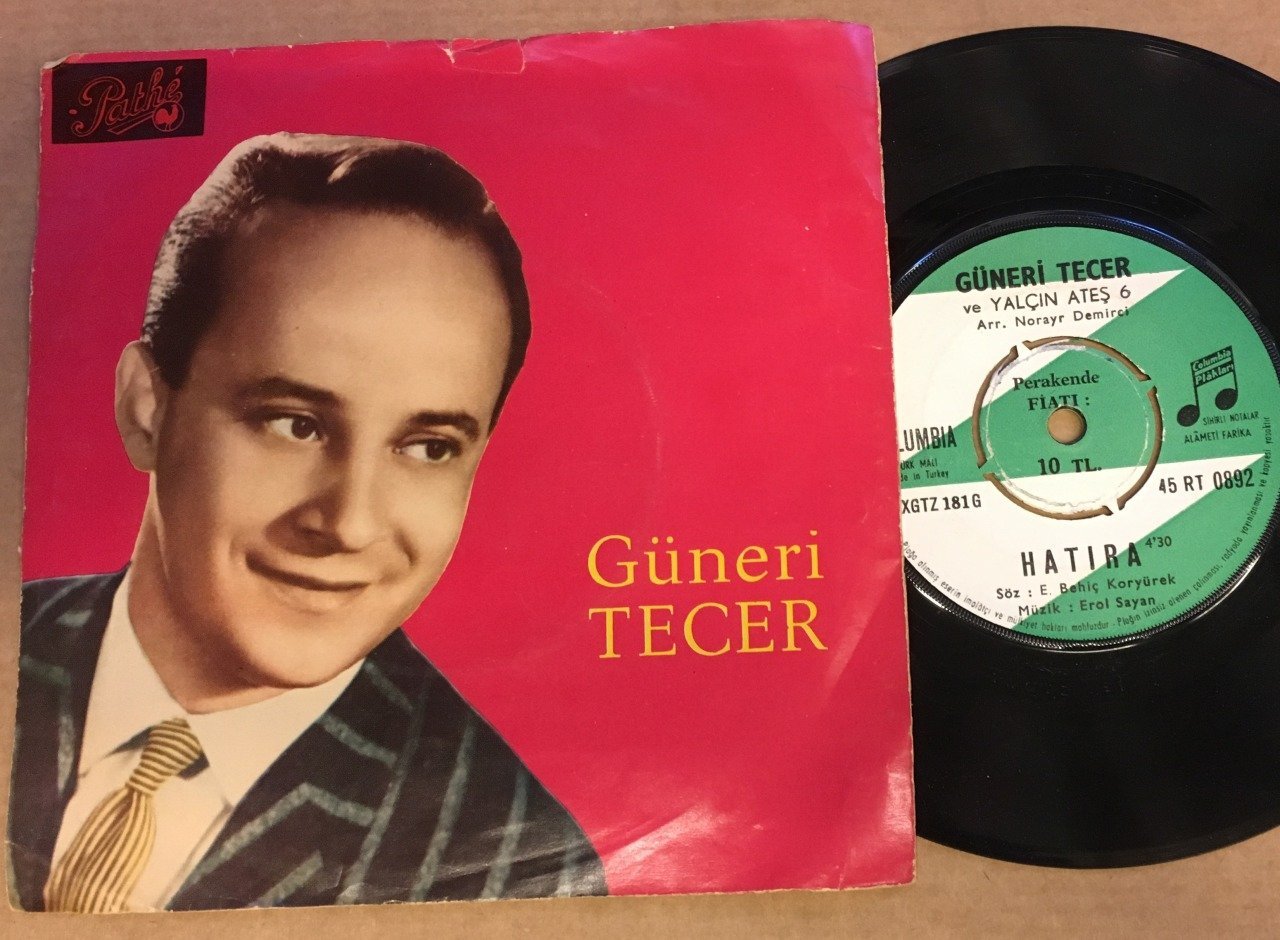 GÜNERİ TECER - HATIRA / SARMAŞIK GÜLLERİ 7'' 45 DEVİR