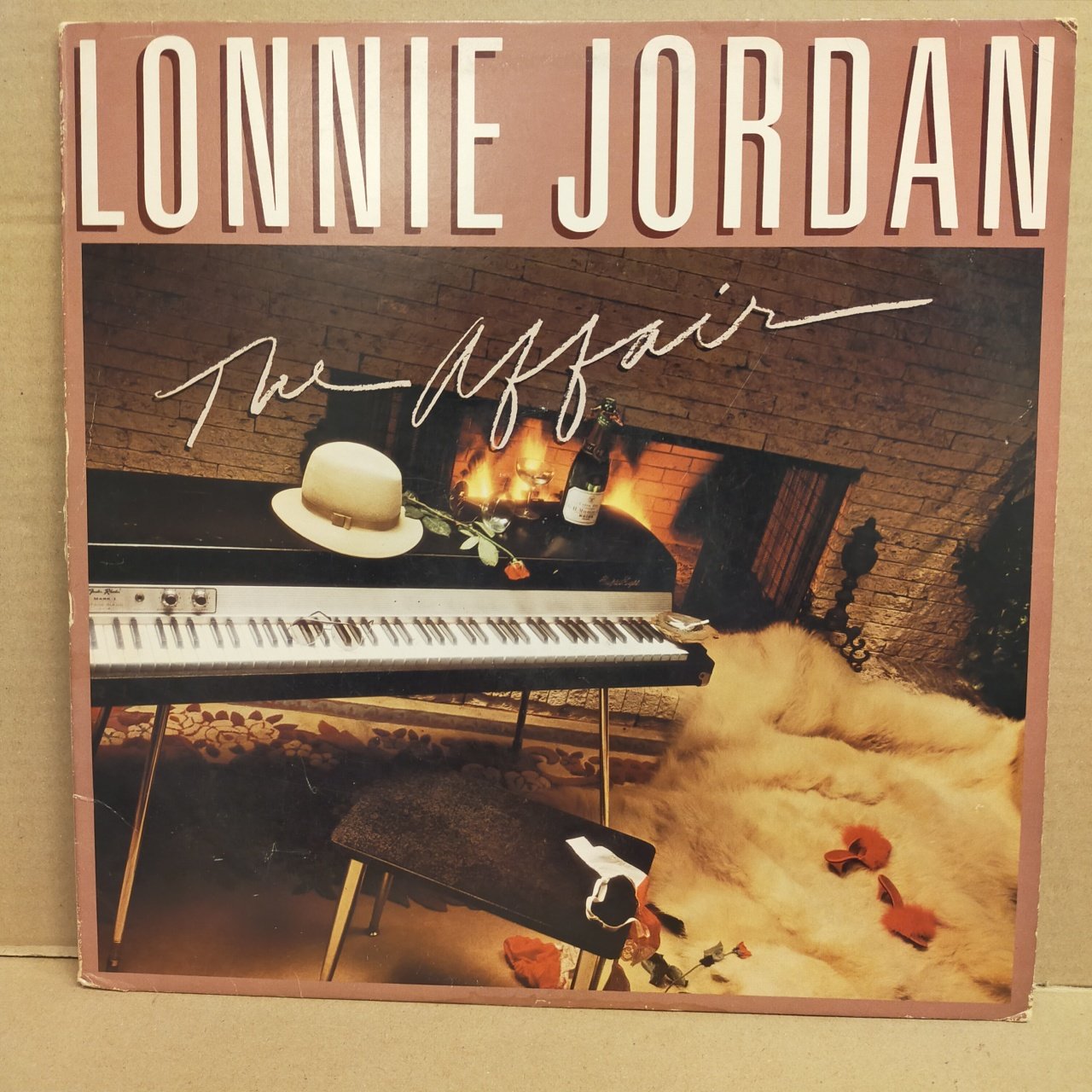 LONNIE JORDAN - THE AFFAIR (1982) - LP 2.EL PLAK