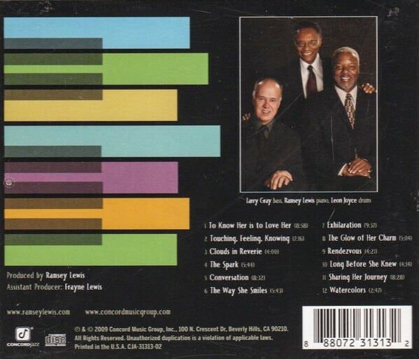 RAMSEY LEWIS – SONGS FROM THE HEART: RAMSEY PLAYS RAMSEY (2009) - CD AMBALAJINDA SIFIR