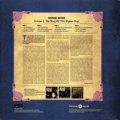 AHMAD ZAHIR - VOLUME 3 KING OF AFGAN POP 70'S - 2LP 2012 SIFIR PLAK