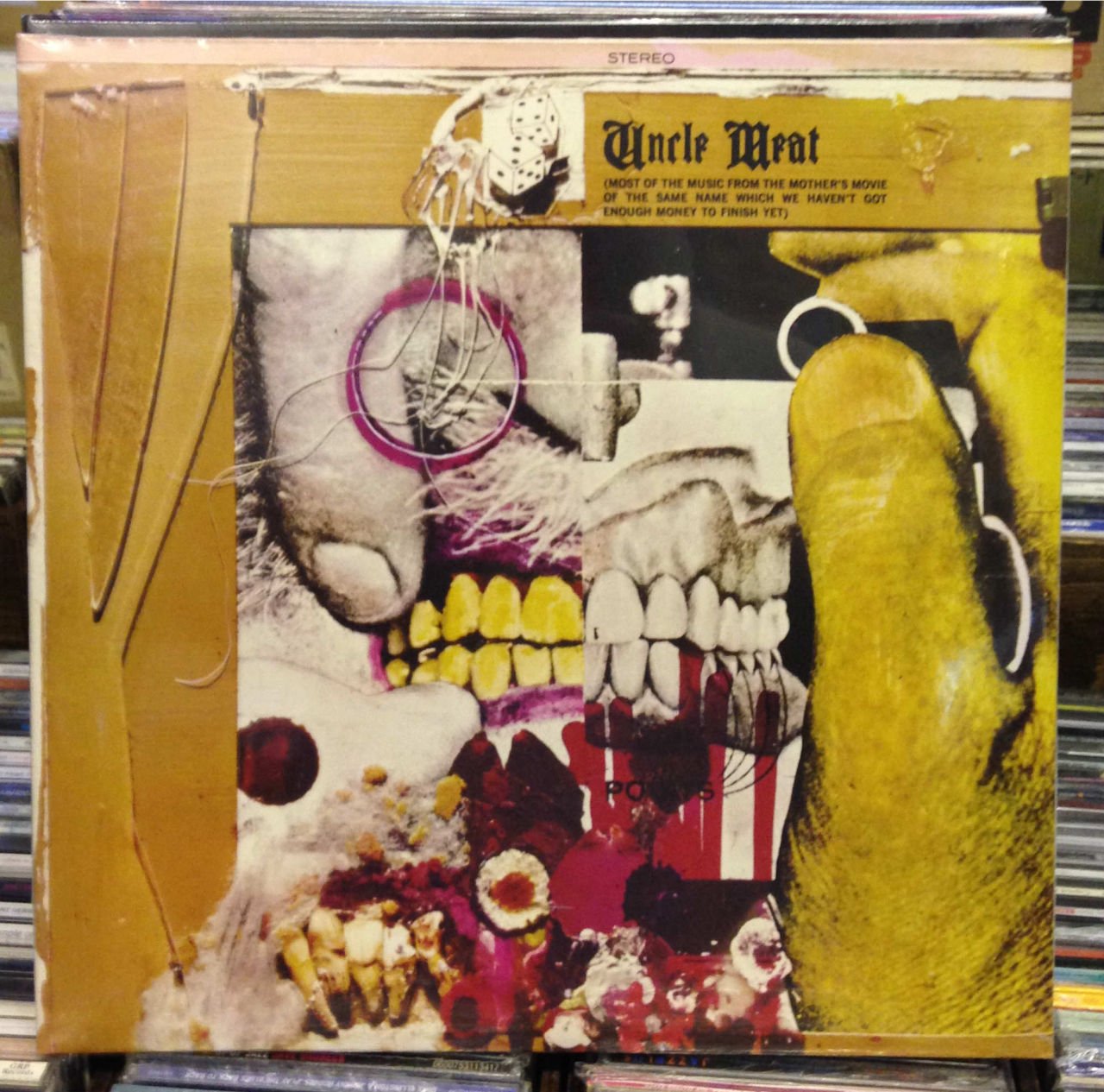 FRANK ZAPPA - UNCLE MEAT (1969) - PLAK SIFIR