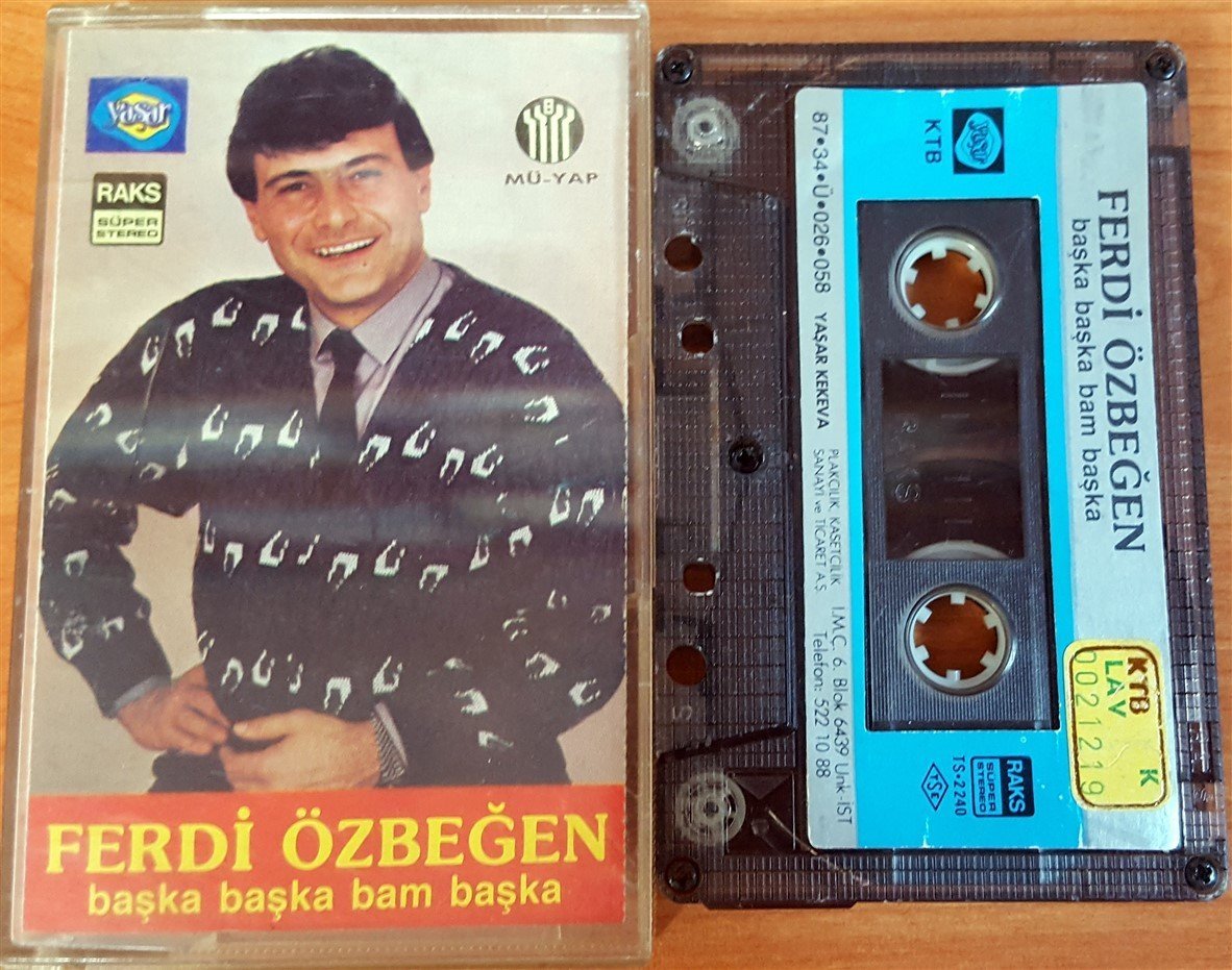 FERDİ ÖZBEĞEN - BAŞKA BAŞKA BAM BAŞKA KASET 2.EL