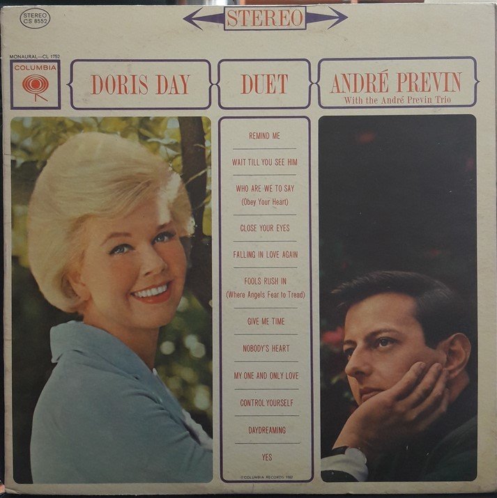 DORIS DAY & ANDRÉ PREVIN - DUET (1962) - PLAK 2.EL