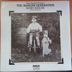 THE MANCINI GENERATION - MUSIC FROM THE TV SERIES - HENRY MANCINI (1972) - DÖNEM BASKISI SIFIR PLAK