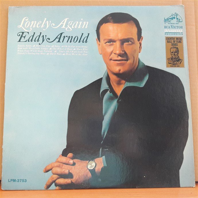 EDDY ARNOLD - LONELY AGAIN (1967) - LP 2.EL PLAK
