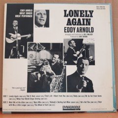 EDDY ARNOLD - LONELY AGAIN (1967) - LP 2.EL PLAK