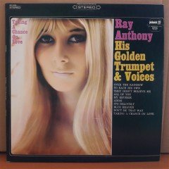 RAY ANTHONY HIS GOLDEN TRUMPET & VOICES - TAKING A CHANCE ON LOVE - LP 2.EL PLAK