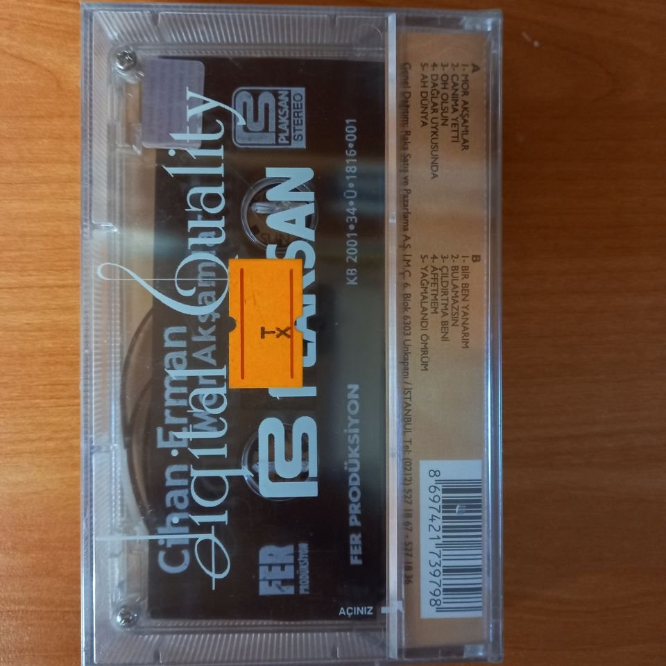 CİHAN ERMAN - MOR AKŞAMLAR (2001) - KASET SIFIR