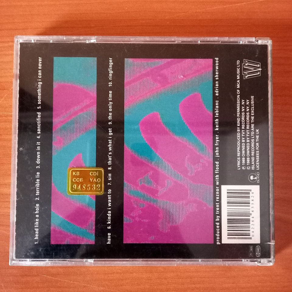 NINE INCH NAILS – PRETTY HATE MACHINE (1989) - CD 2.EL