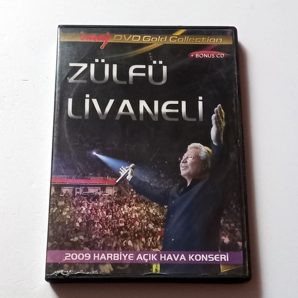 ZÜLFÜ LİVANELİ - 2009 HARBİYE AÇIK HAVA KONSERİ  - DVD + CD 2.EL