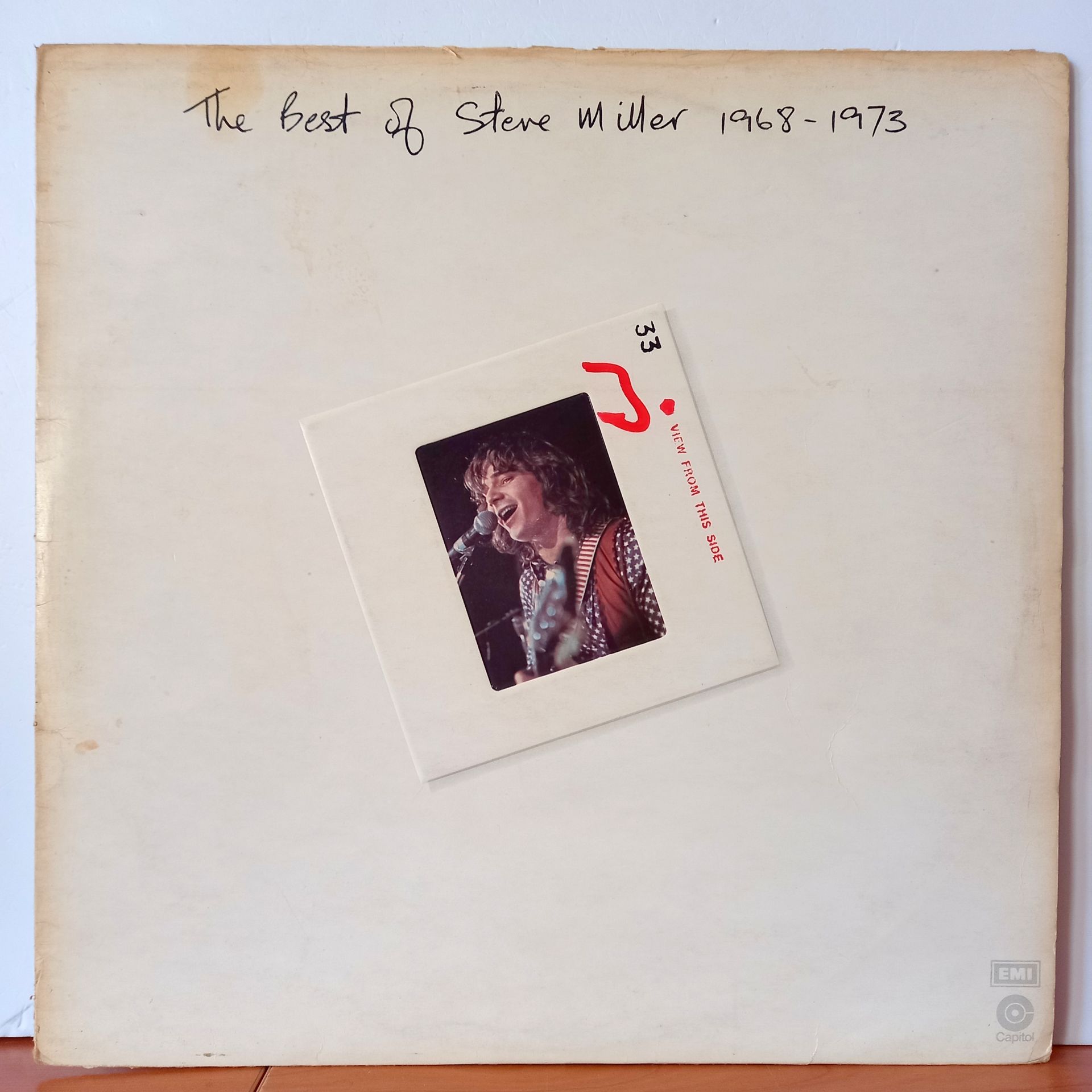STEVE MILLER – THE BEST OF STEVE MILLER 1968-1973 - LP  2.EL PLAK