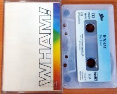 WHAM - THE FINAL (1987) UZELLI CASSETTE MADE IN TURKEY ''USED'' PAPER LABEL