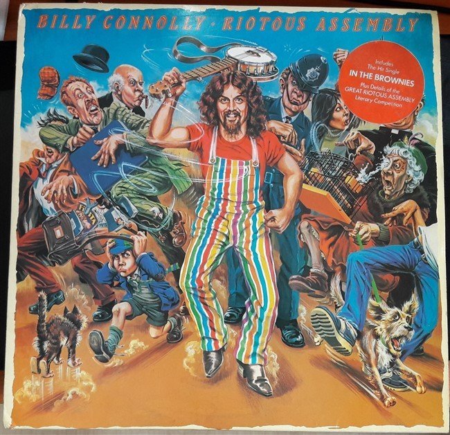 BILLY CONNOLLY - RIOTOUS ASSEMBLY (1979) - 2.EL PLAK