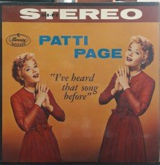 PATTI PAGE - I'VE HEARD THAT SONG BEFORE (1955) - PLAK 2.EL