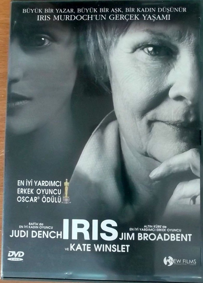 IRIS - JUDI DENCH - KATE WINSLET - JIM BROADBENT - DVD SIFIR