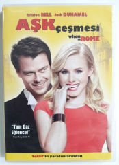 AŞK ÇEŞMESİ - WHEN IN ROME - KRISTEN BELL - DVD 2.EL