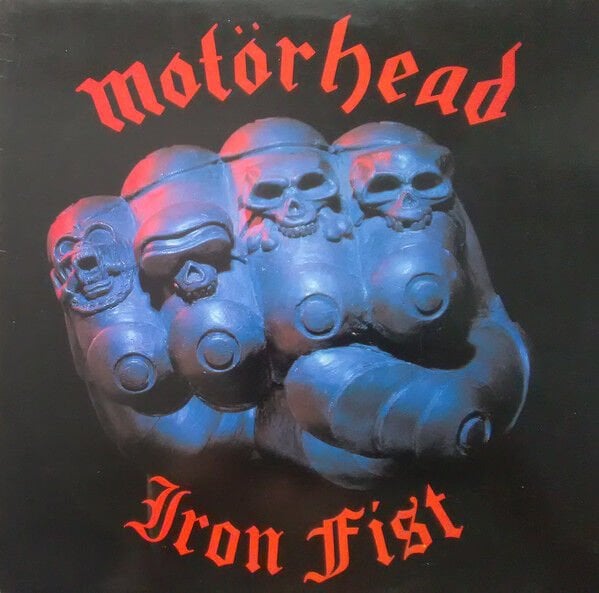 MOTÖRHEAD - IRON FIST (1982) - LP 2022 COLOURED BLACK & BLUE SWIRL VINYL EDITION SIFIR PLAK