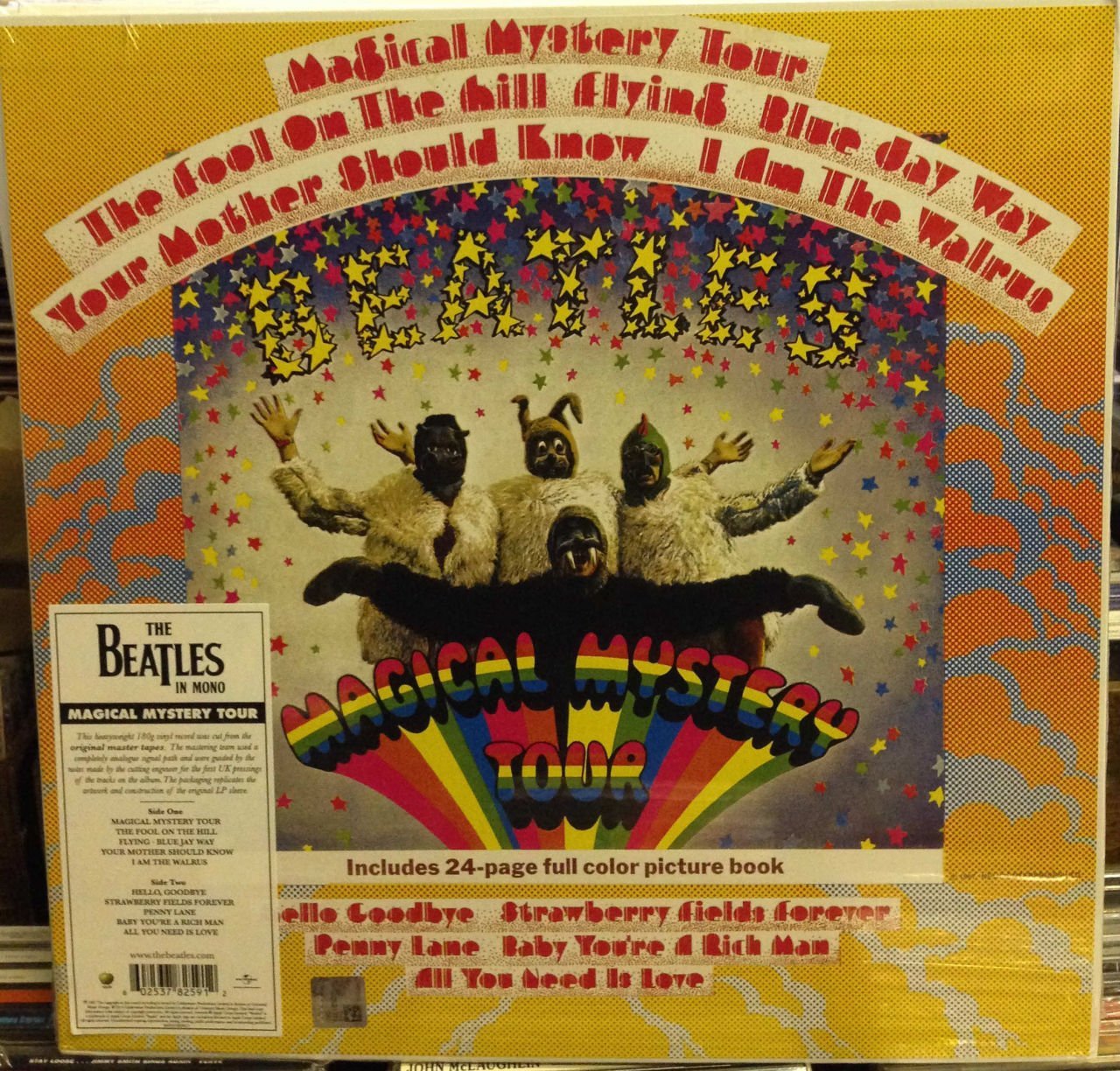 BEATLES - MAGICAL MYSTERY TOUR - MONO LP SIFIR 180GR