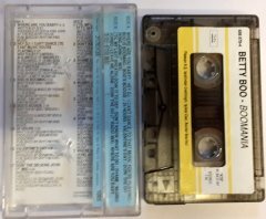 BETTY BOO BOOMANIA  CASSETTE 1991 PAPER LABEL MADE IN TURKEY ''USED''