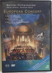 EUROPEAN CONCERT FROM ST. IRENE CHURCH ISTANBUL BERLIOZ,HAYDN,MOZART, BERLINER PHILHARMONIKER, MARISS JANSONS - DVD 2.EL
