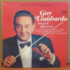 GUY LOMBARDO - SWEET & HEAVENLY - LP 2.EL PLAK