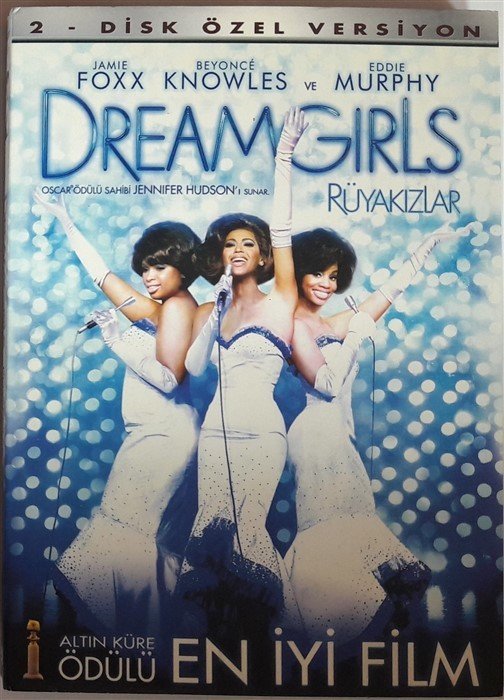 RÜYA KIZLAR - DREAM GIRLS - BEYONCÉ KNOWLES - JAMIE FOXX - 2DVD 2.EL