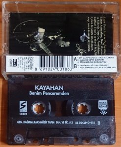 KAYAHAN - BENİM PENCEREMDEN (1995) - KASET 2.EL