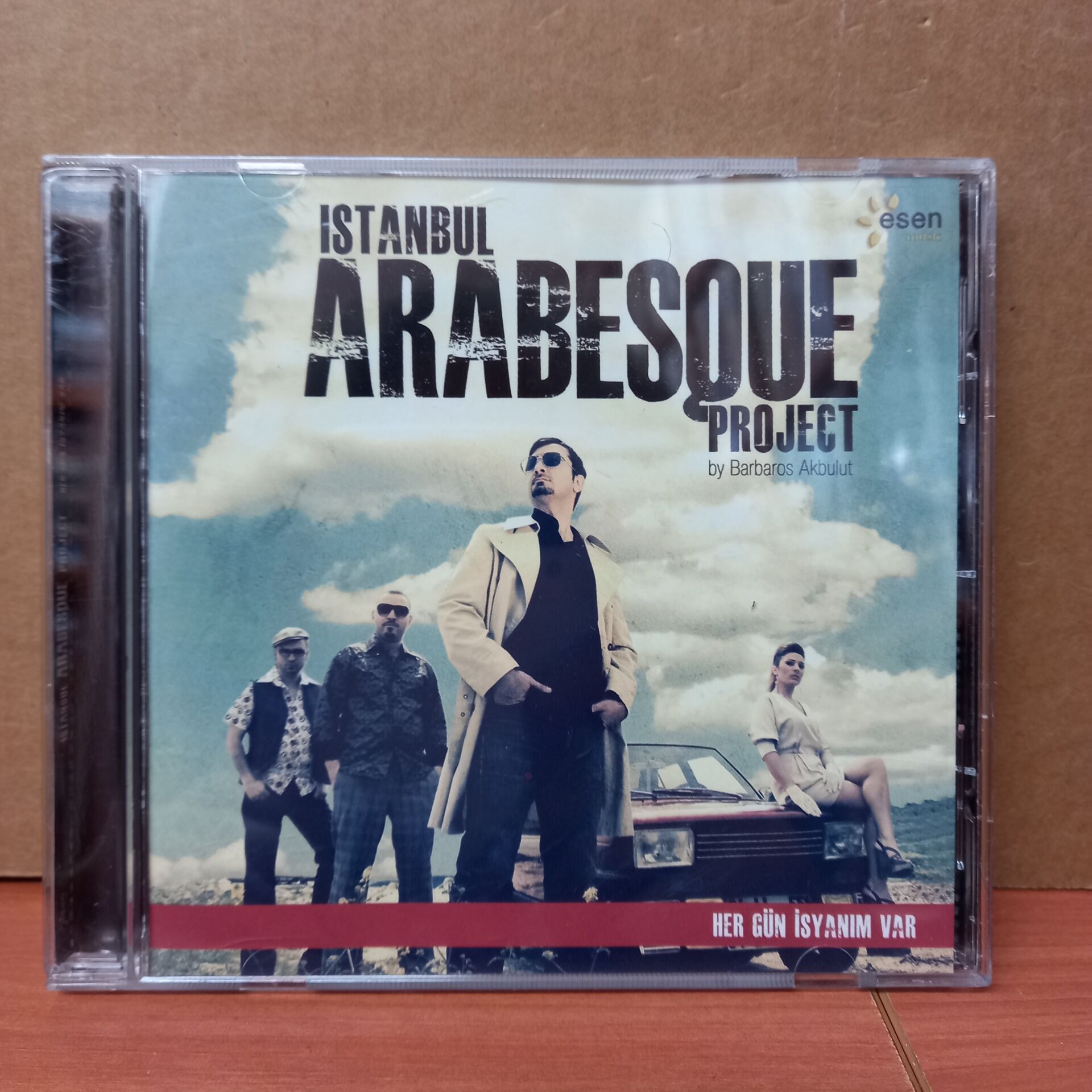 ISTANBUL ARABESQUE PROJECT - HER GÜN İSYANIM VAR BY BARBAROS AKBULUT (2009) - CD 2.EL