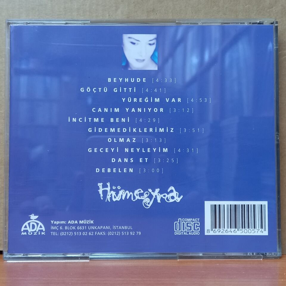 HÜMEYRA - BEYHUDE - CD 2.EL