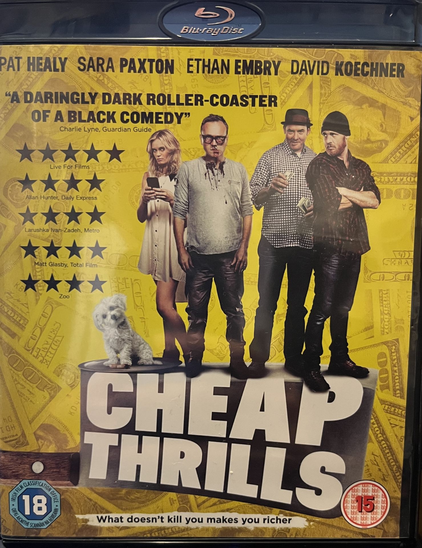 CHEAP THRILLS - PAT HEALY - SARA PAXTON - BLU-RAY 2.EL - TR ALTYAZI YOKTUR