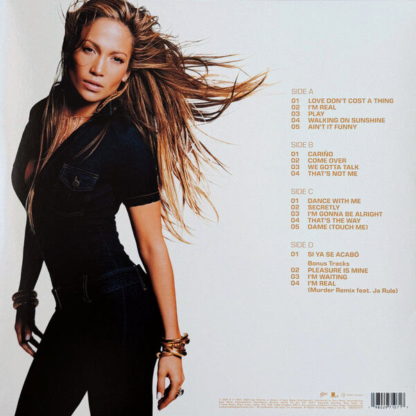 JENNIFER LOPEZ - J LO (2001) - 2xLP 2026 25TH ANNIVERSARY EDITION SIFIR PLAK