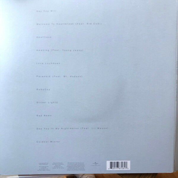 KANYE WEST - 808S & HEARTBREAK (2008) - 2LP + CD DLX EDT GATEFOLD SIFIR PLAK