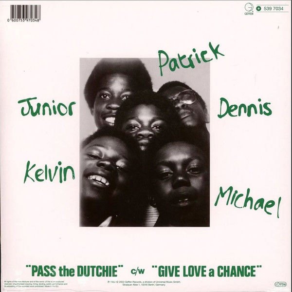 MUSICAL YOUTH – PASS THE DUTCHIE (1982) 10'' INCH 2022 REISSUE SIFIR PLAK