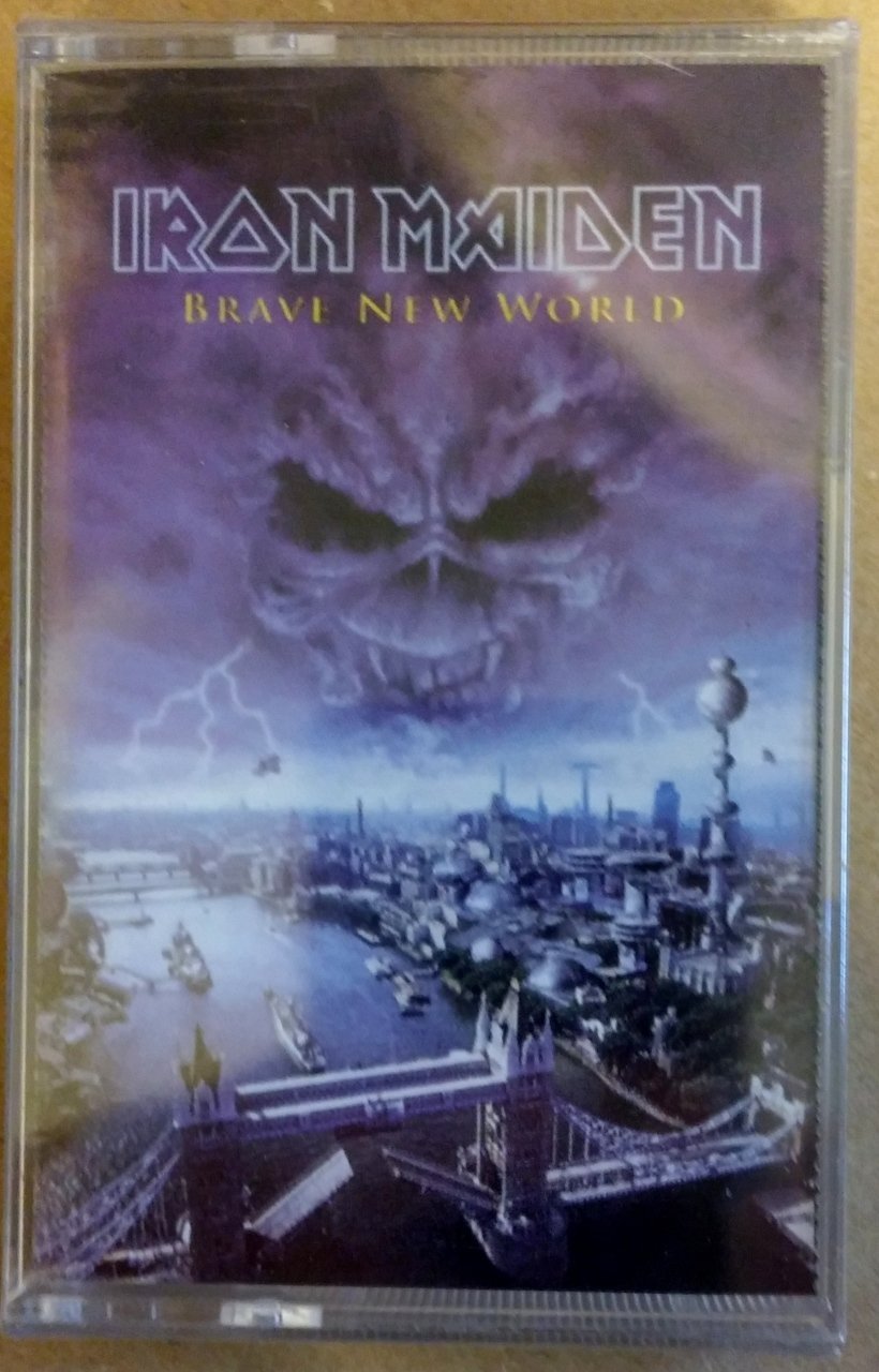 IRON MAIDEN BRAND NEW WORLD CASSETTE 2000 MADE IN EU ''NEW''