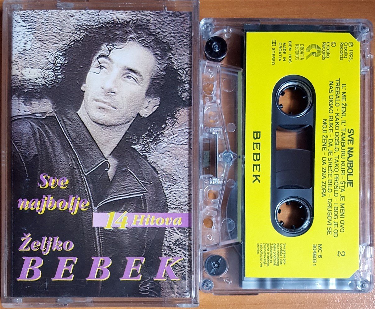 SVE NAJBOLJE - BEBEK (1993) MADE IN CROATIA KASET 2.EL