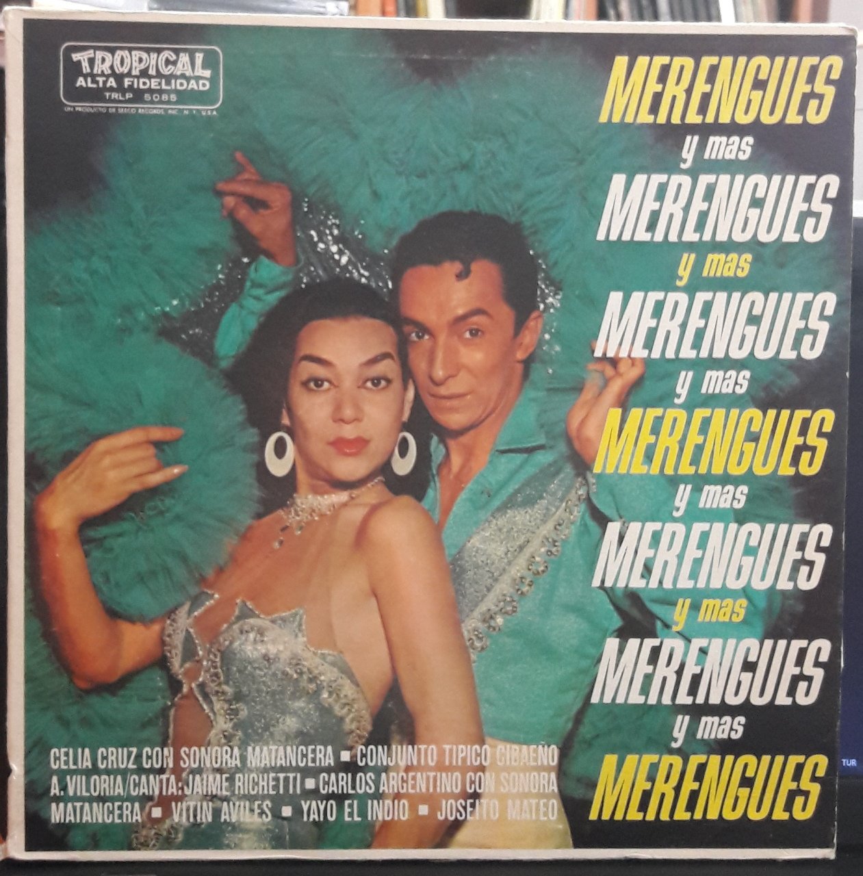 MERENGUES Y MAS MERENGUES - CELIA CRUZ, CARLOS ARGENTINO - PLAK 2.EL