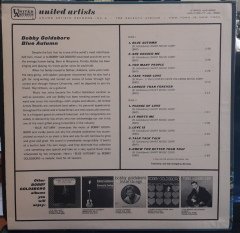 BOBBY GOLDSBORO - BLUE AUTUMN (1966) - PLAK 2.EL