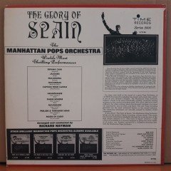 THE GLORY OF SPAIN - MANHATTAN POPS ORCHESTRA - LP 2.EL PLAK